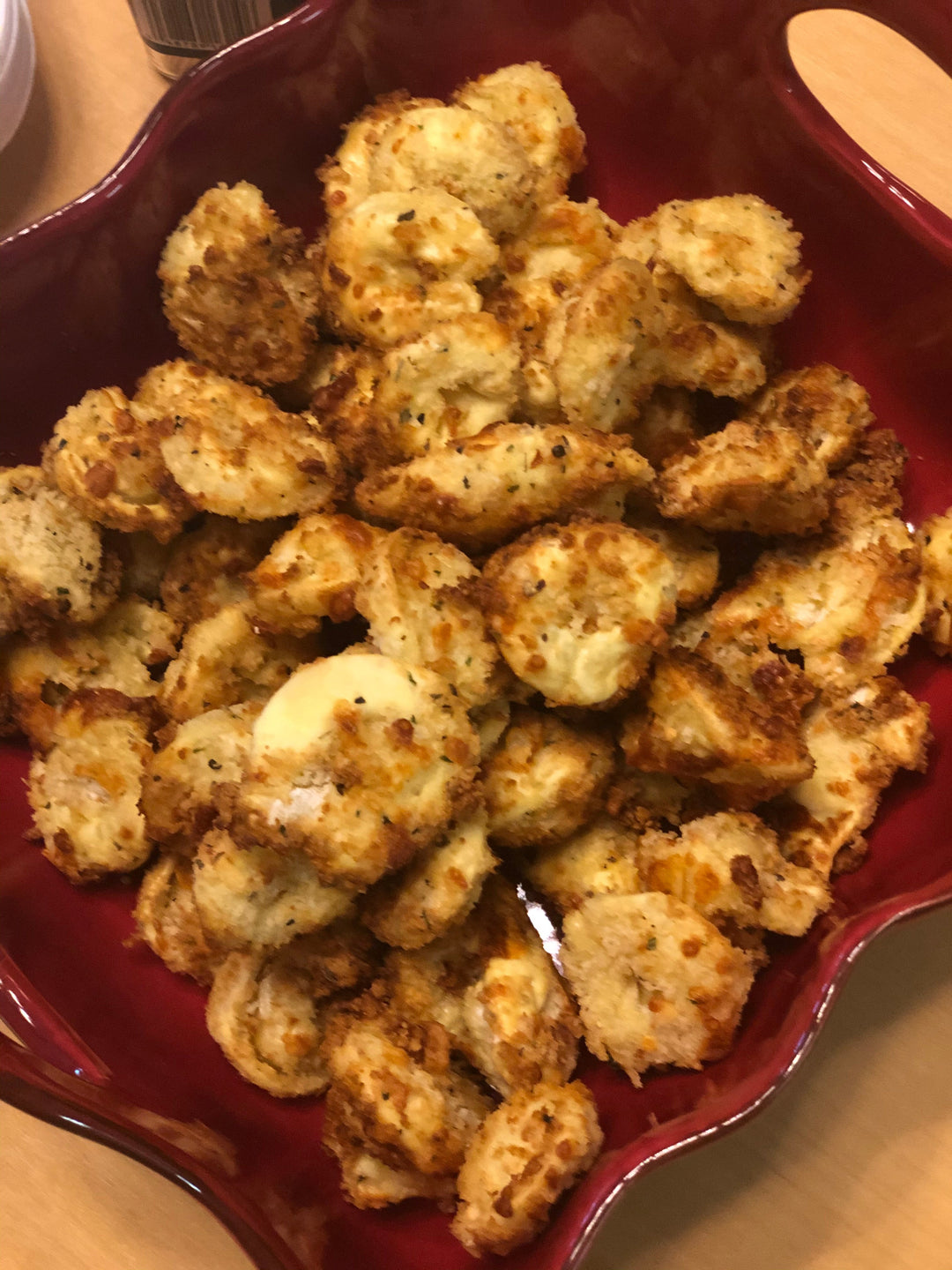 Parmesan Crusted Tortellini