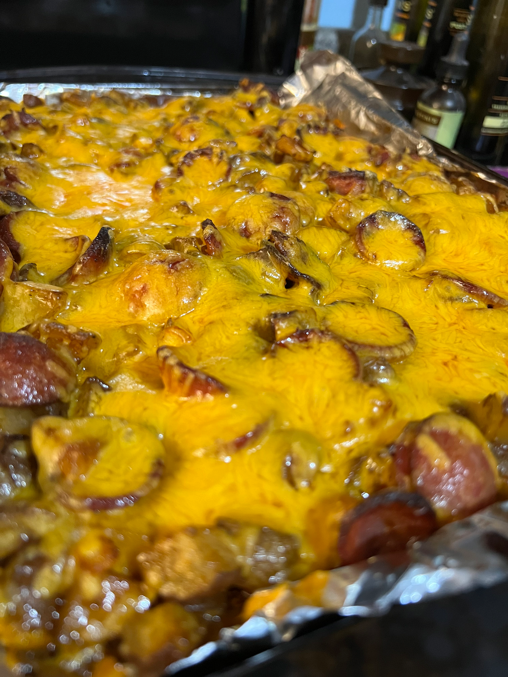 Kielbasa Potato Bake