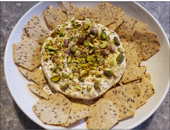 Whipped Feta with Honey and Pistachios
