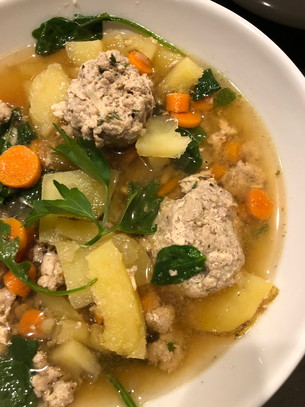 Chicken Meatball Soup