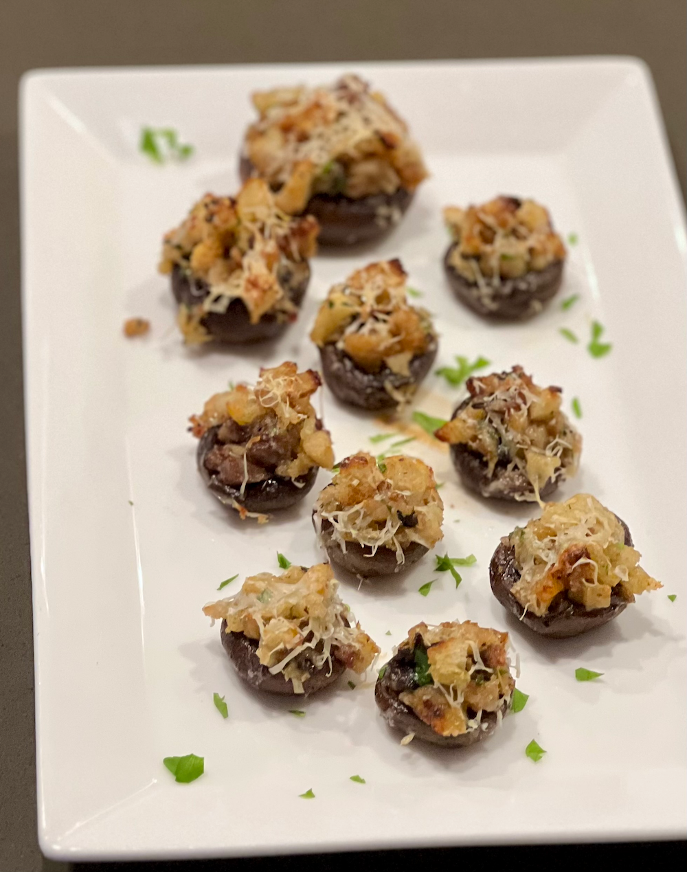 Stuffing Stuffed Mushrooms