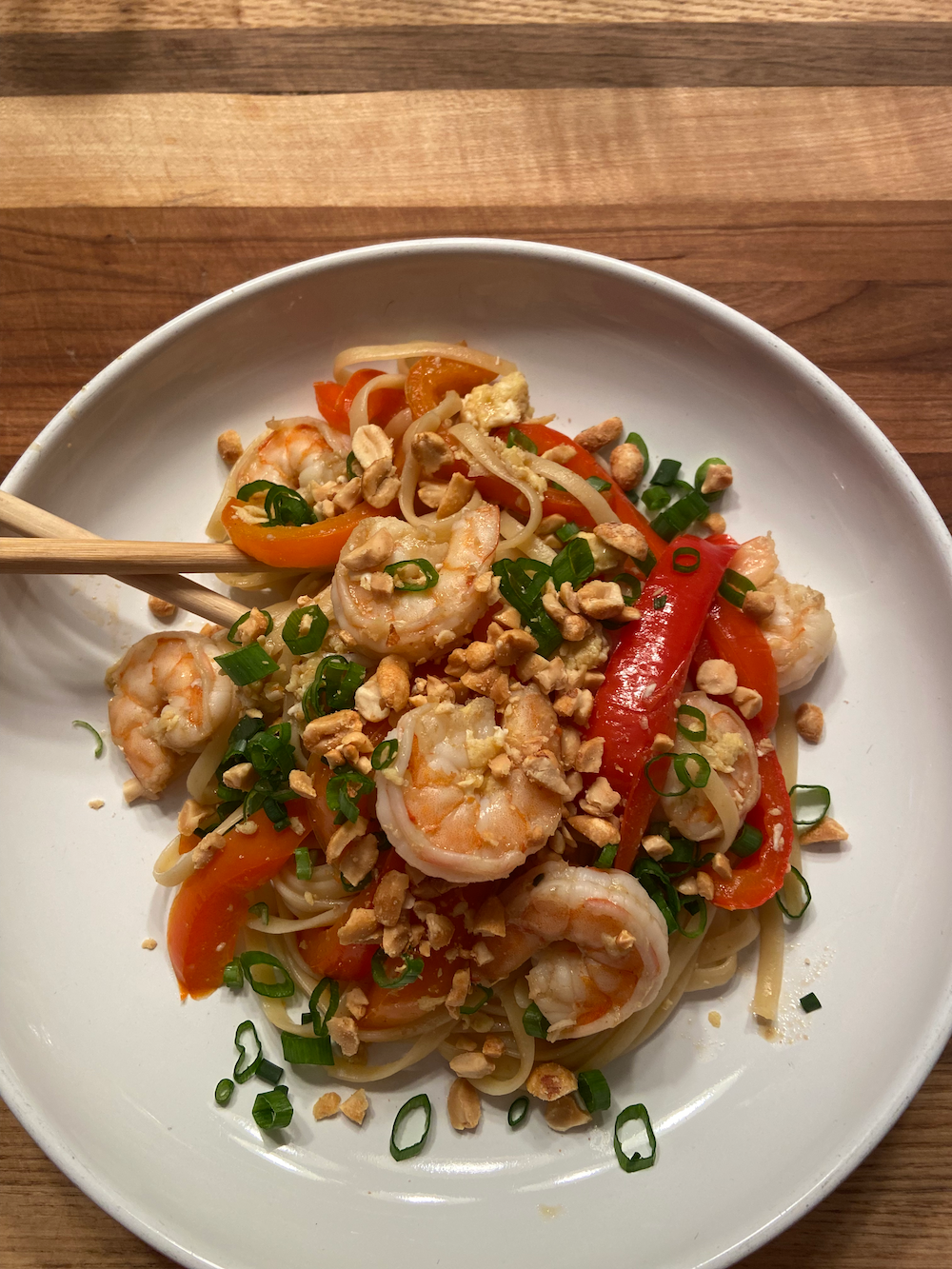 Spicy Thai Noodle Bowl