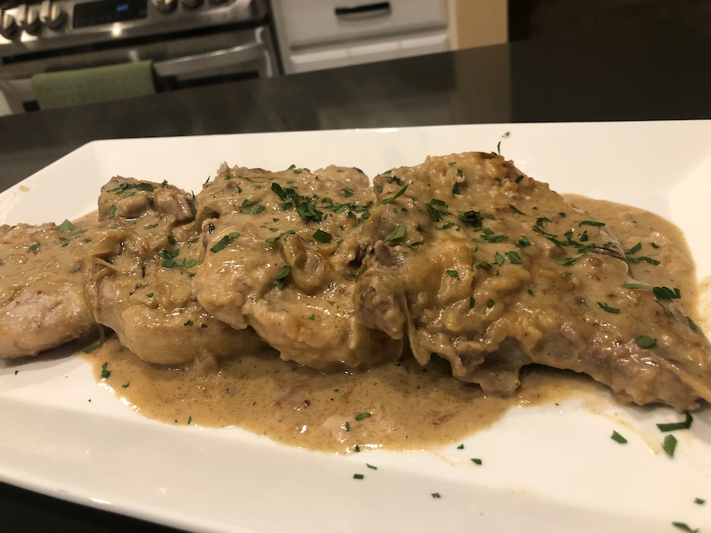 Smothered Pork Chops – Fustini's Oils & Vinegars