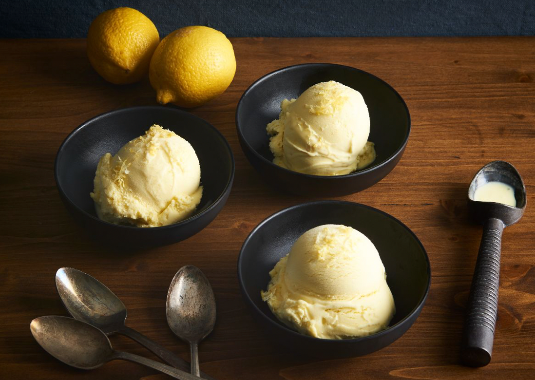 Lemon Olive Oil Ice Cream Fustini's Oils & Vinegars