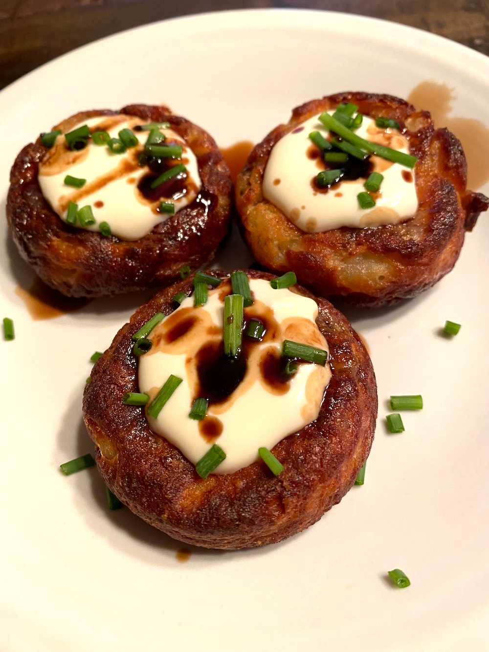 Muffin Tin Potato Pancake Fustini's Oils & Vinegars