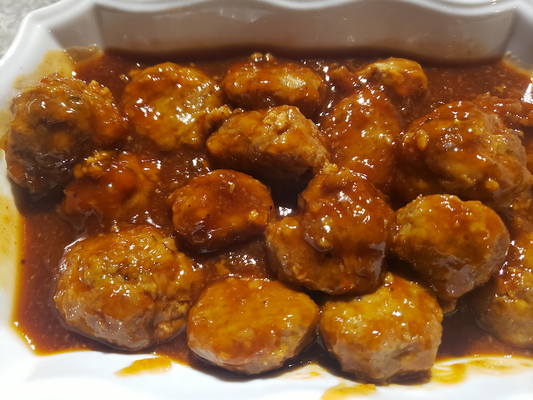 Apricot BBQ Meatballs