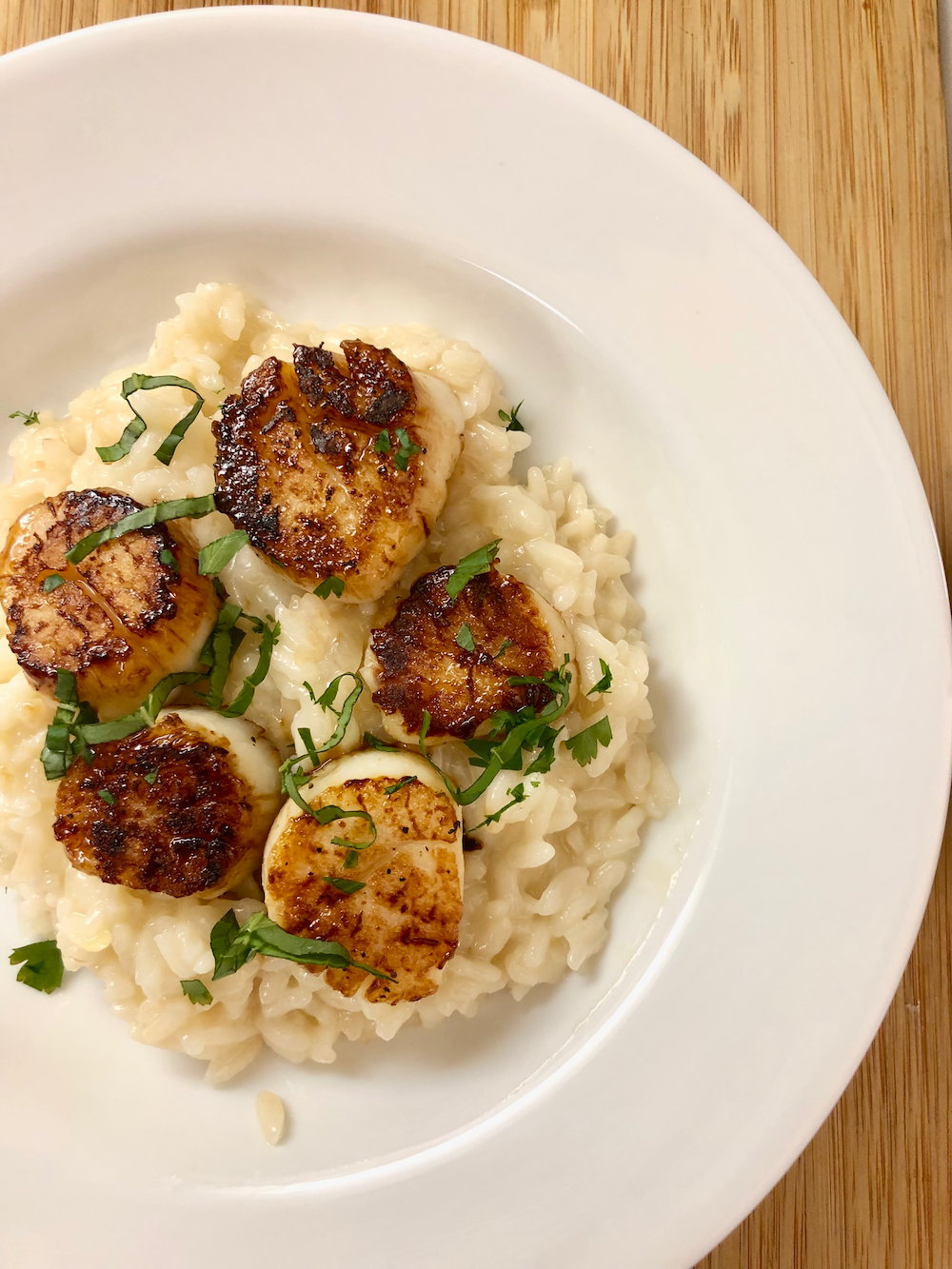 Scallop Risotto