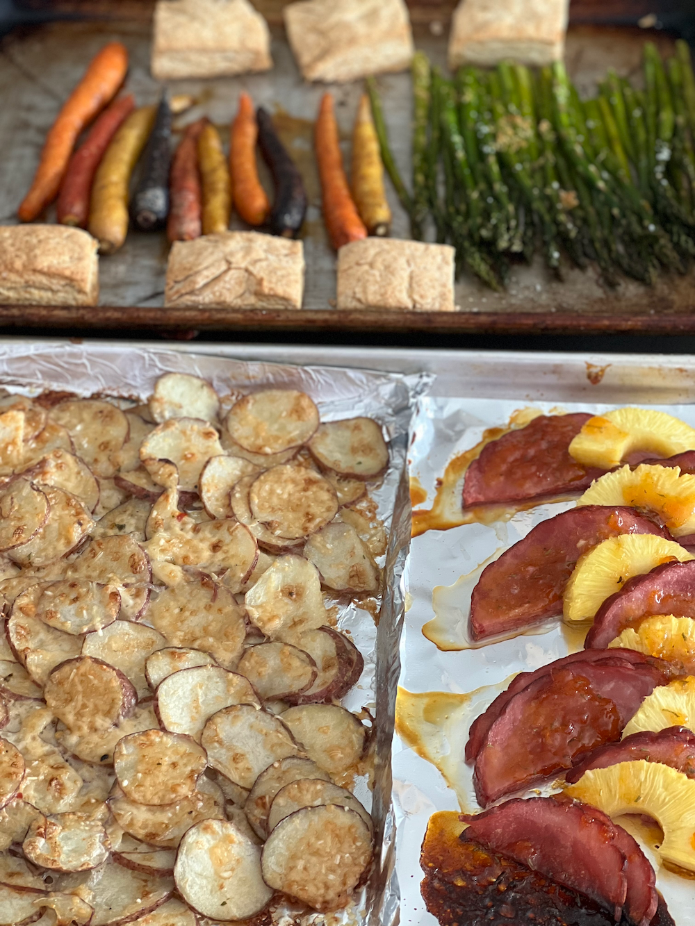Sheet Pan Easter Dinner