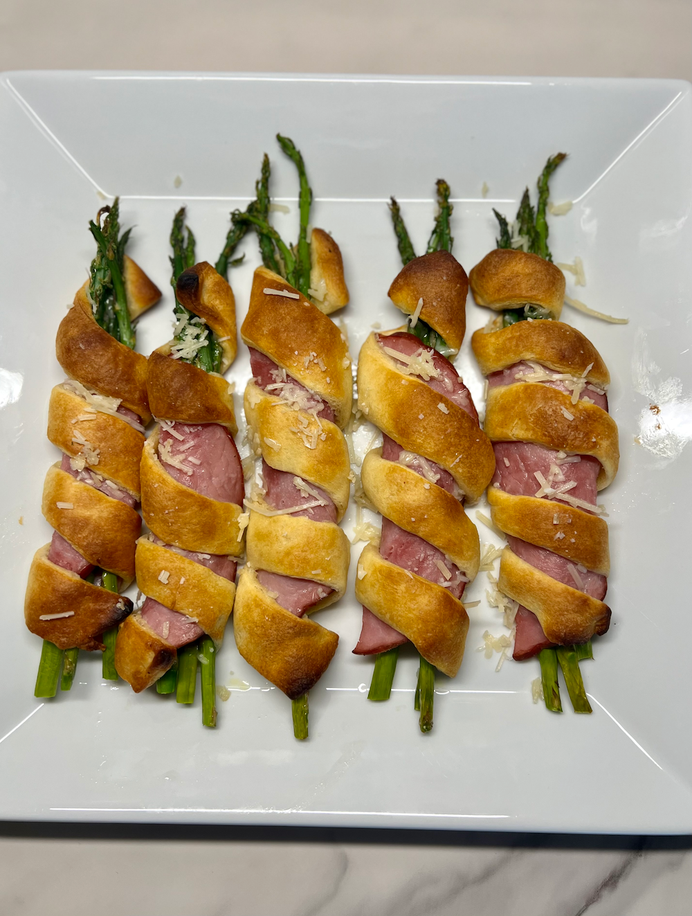 Ham Asparagus Bundles