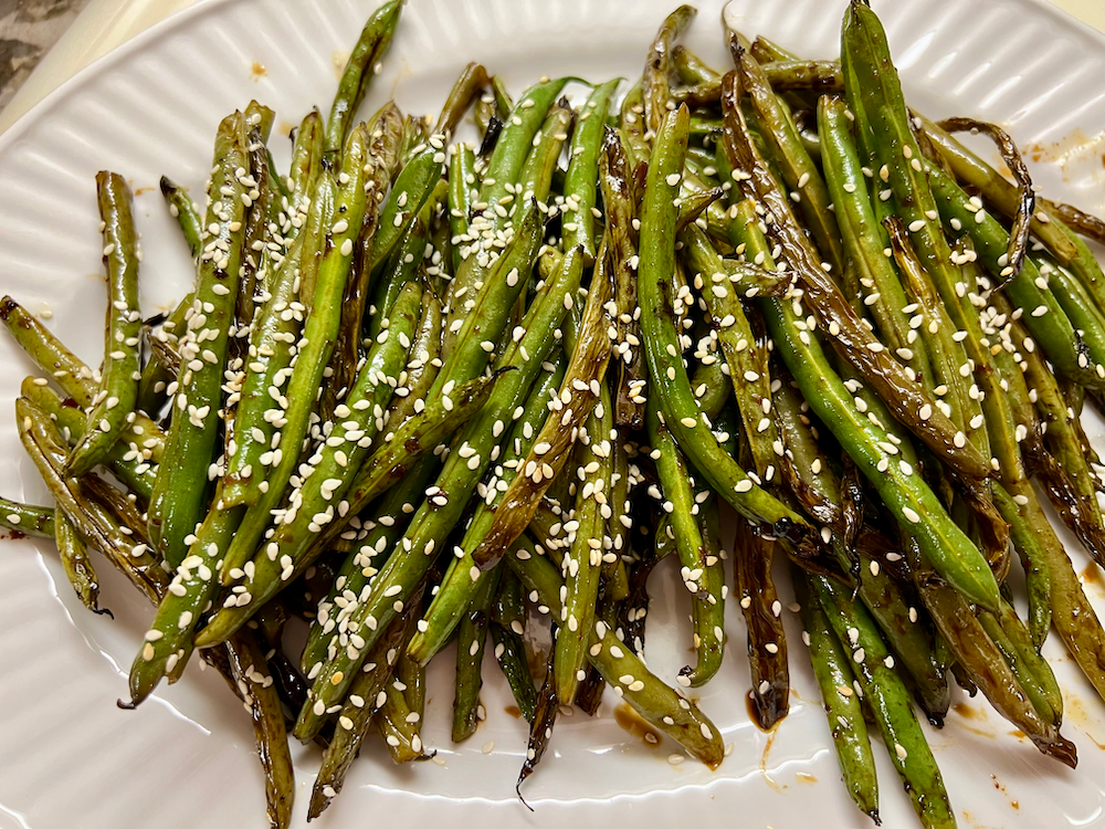 Grilled Green Beans