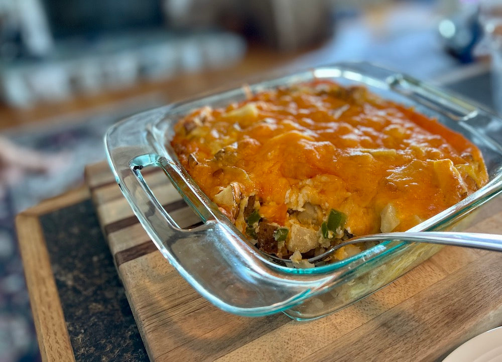 Egg and Potato Breakfast Casserole