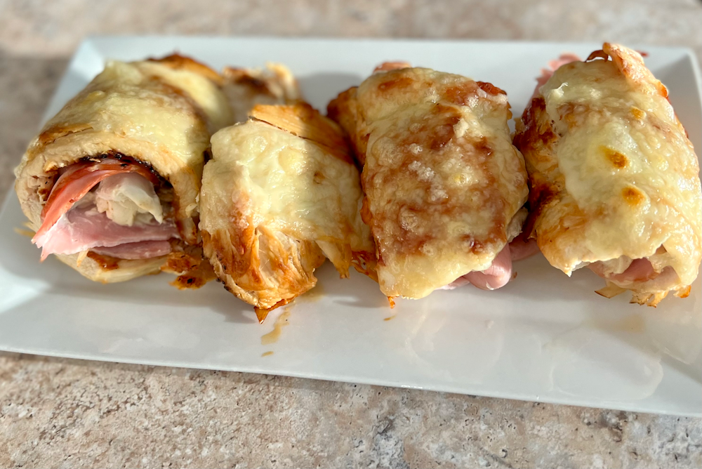 Chicken Cordon Bleu Rolls