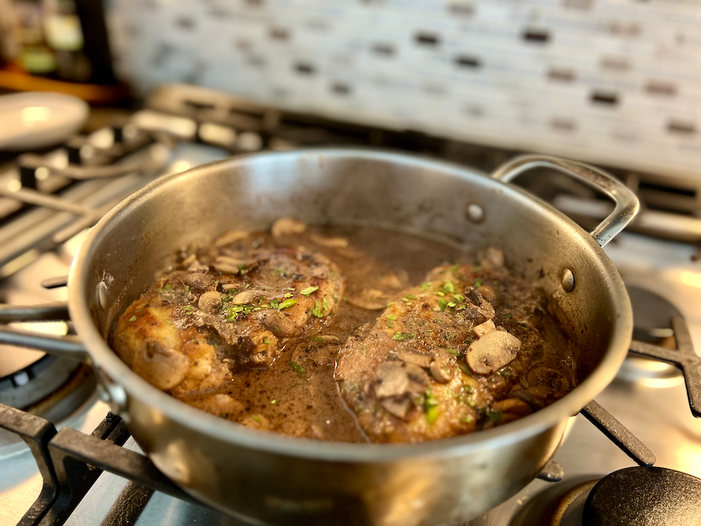 Creamy Chicken Marsala