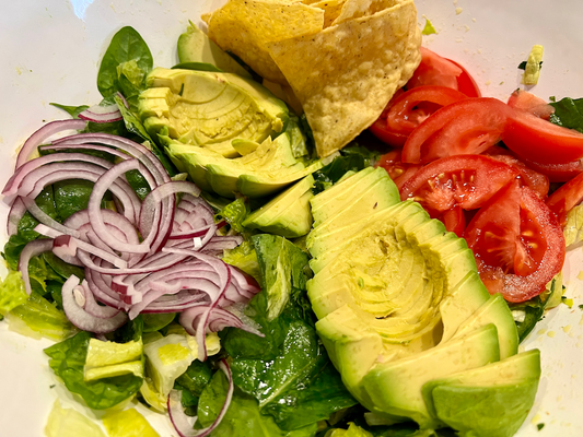 Avocado Salad with Mexican Vinaigrette