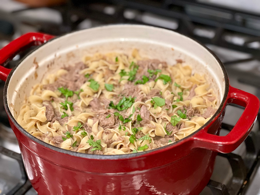 One Pan Beef and Noodles