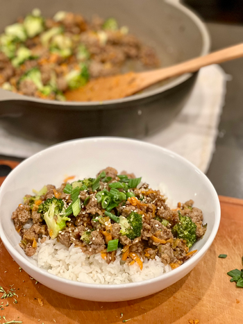 Ground Beef Stir-Fry Bowl – Fustini's Oils & Vinegars