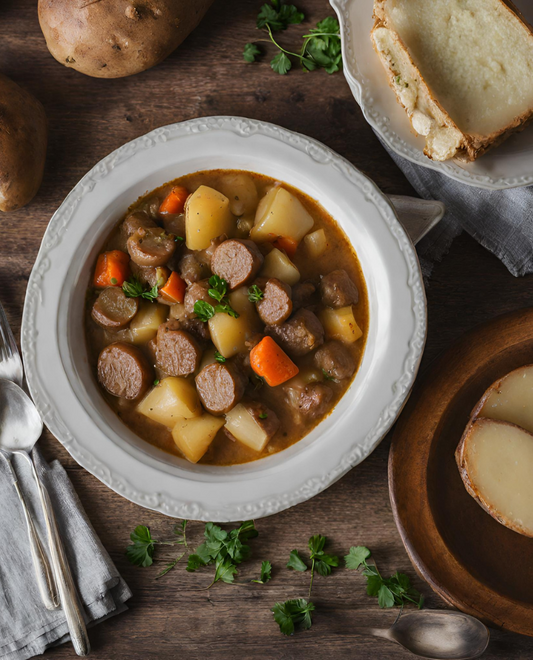 Dublin Coddle (Irish Sausage and Potato Stew)