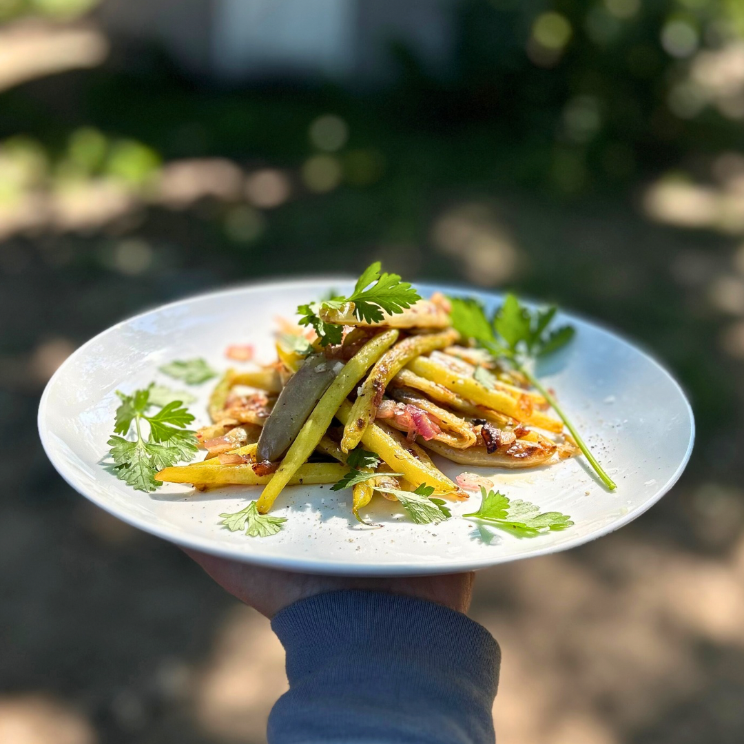 Italian Green Beans with Garlic