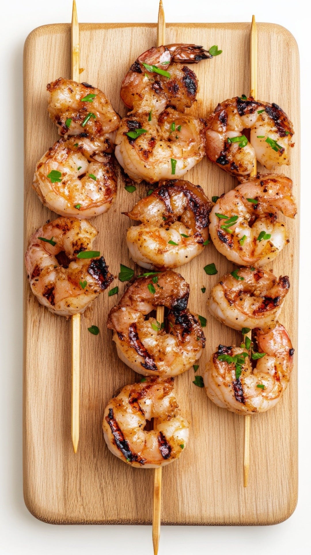 Garlic Grilled Shrimp Skewers