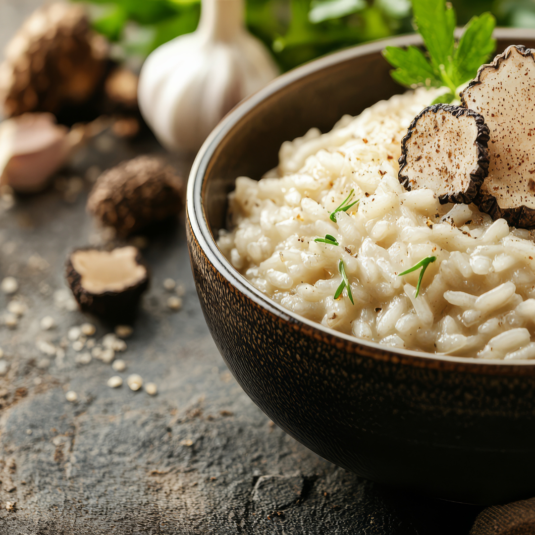 Cheesy Truffle Risotto