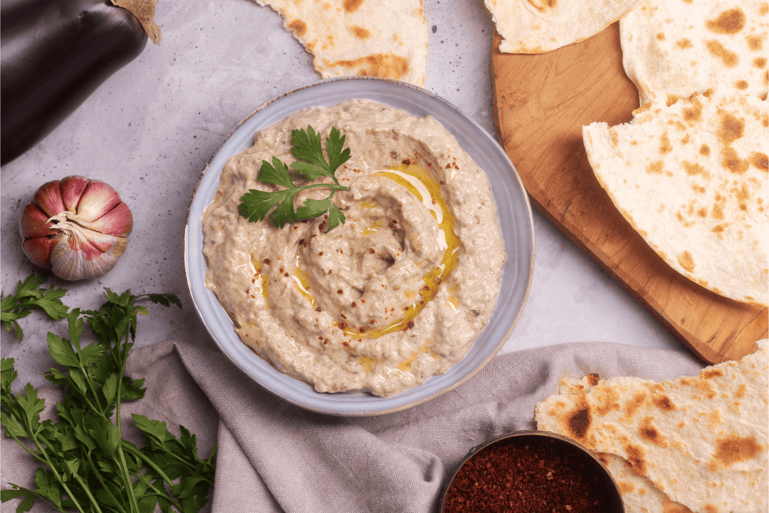 Mediterranean Roasted Eggplant Dip