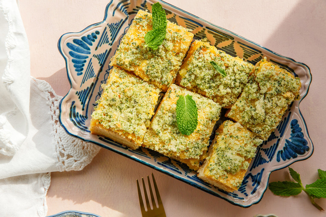 Watermelon Mint Dessert Bars