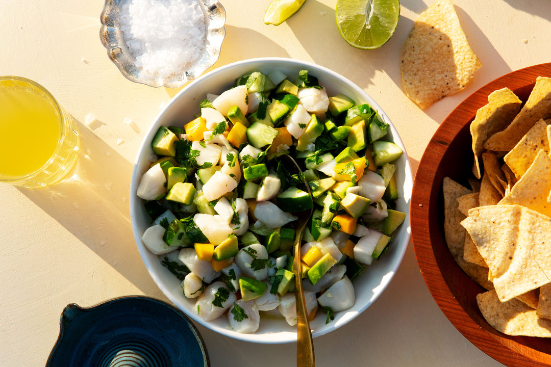 Sea Scallop Mango Ceviche