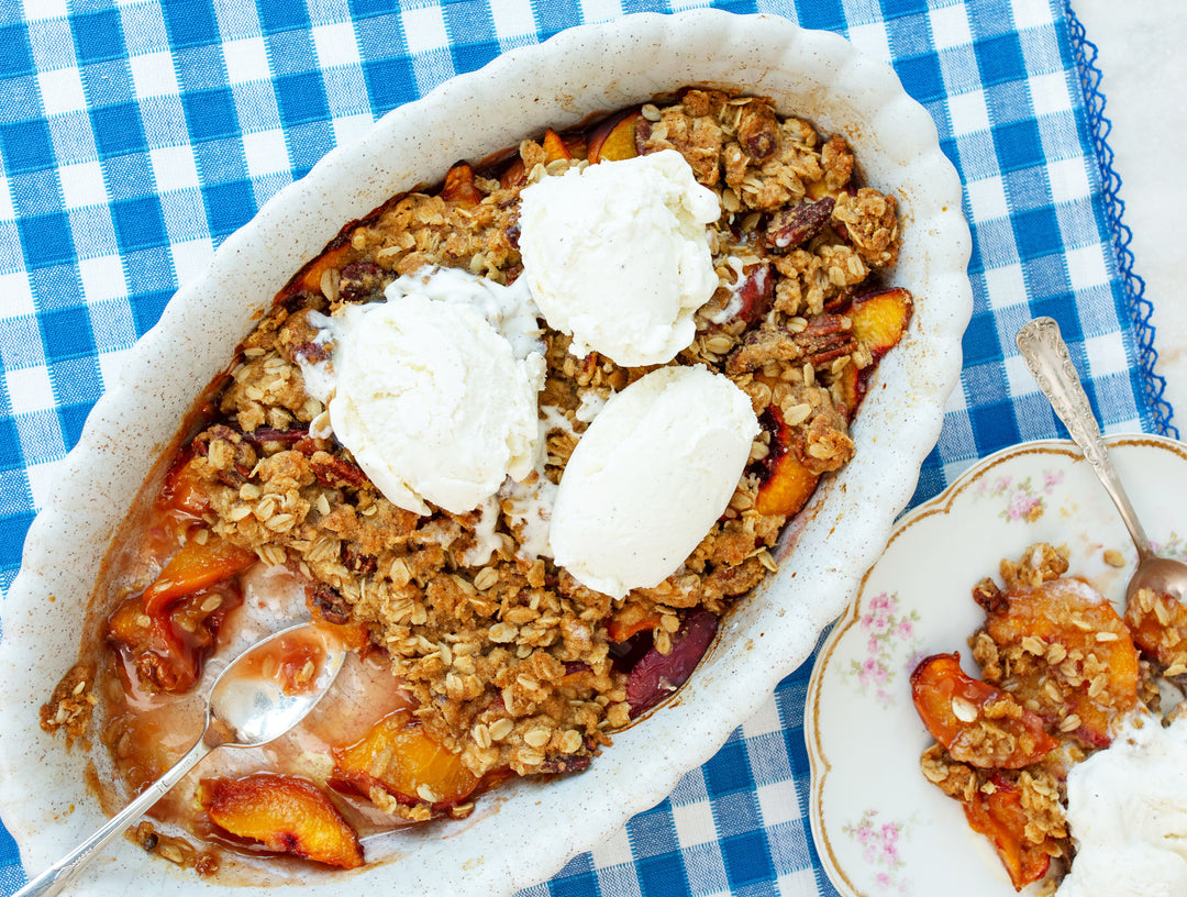 Habanero Peach Crisp A La Mode