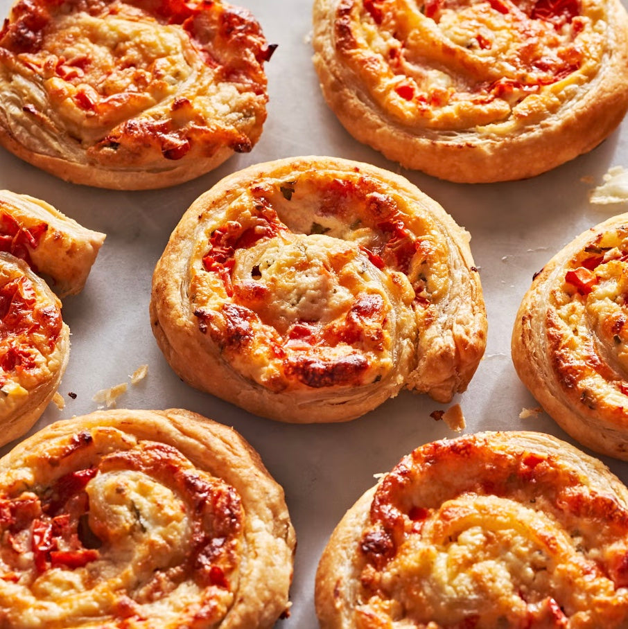 Tomato Feta Pinwheels