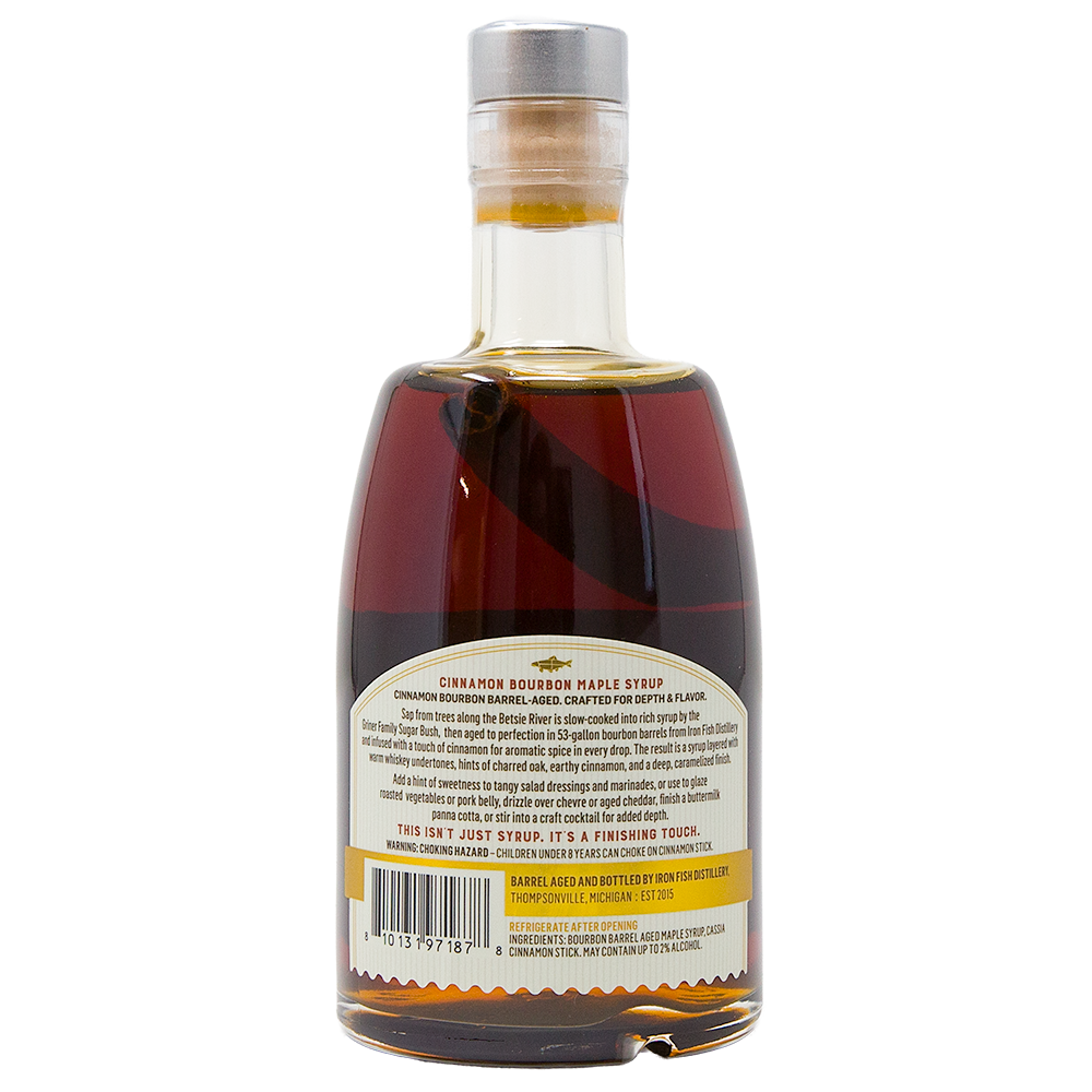 Cinnamon Bourbon Maple Syrup
