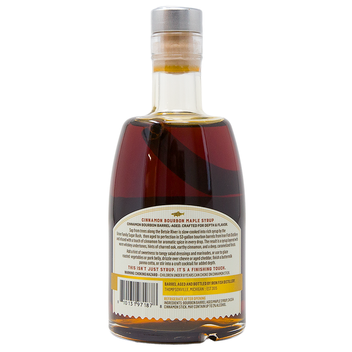 Cinnamon Bourbon Maple Syrup