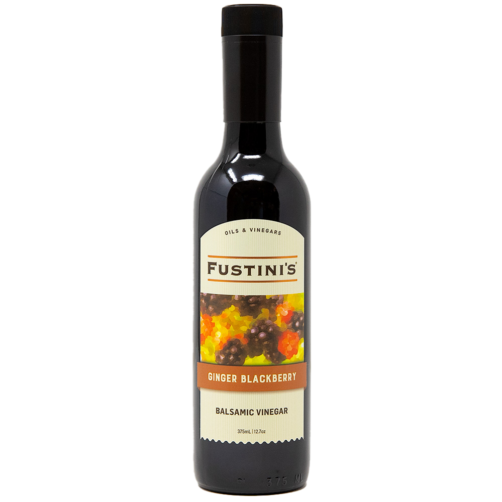 Ginger Blackberry Balsamic Vinegar (Dark)