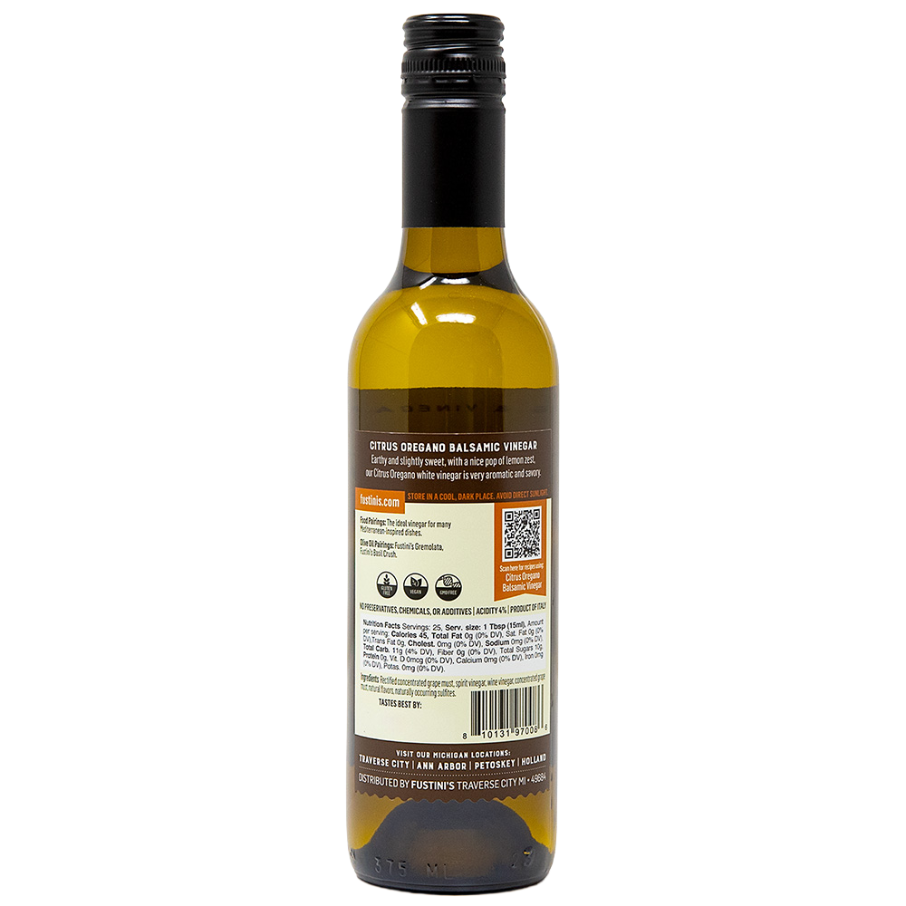 Citrus Oregano White Balsamic