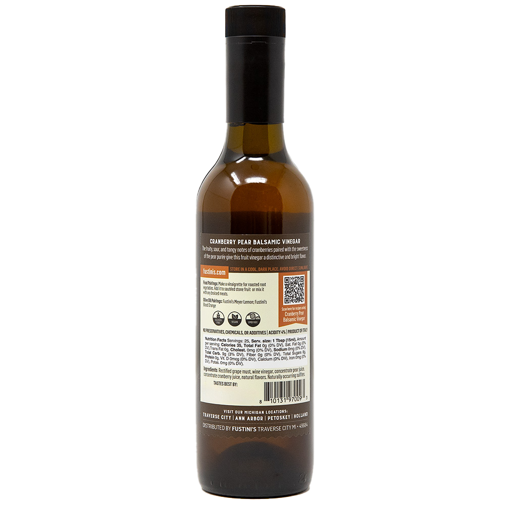 Cranberry Pear Balsamic Vinegar (Rosé)